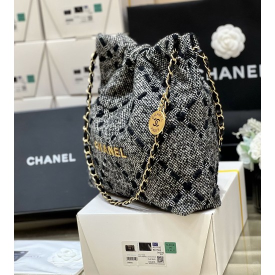 22K Tweed Tote Bag