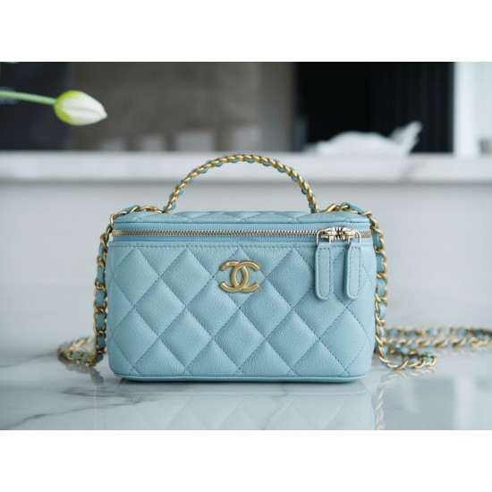 Skeleton Handle Box Bag   9.5*17*8cm