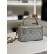 23P Cutout Rainbow Handle Cosmetic Case Bag  17cm