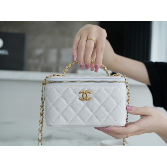 Skeleton Handle Box Bag   9.5*17*8cm