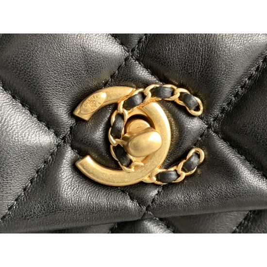 22A Gold Coin Chain Bag