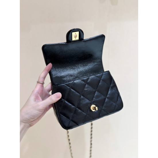  24B Mini Flap with Top Handle
