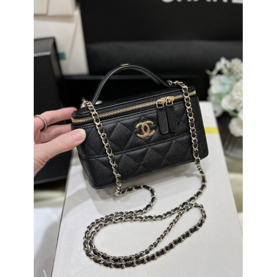 Chanel 25C Handle Long Box Bag AP440400108（9.5*17*8cm）