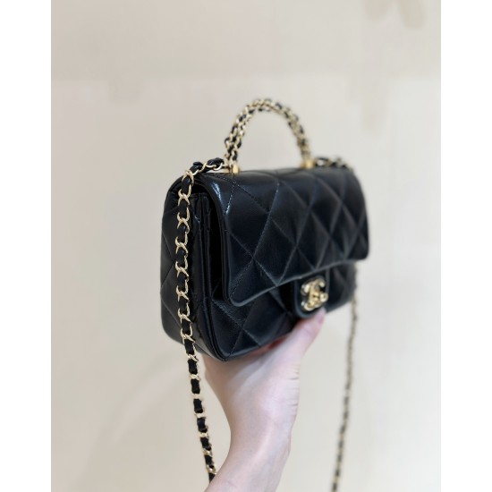  24B Mini Flap with Top Handle