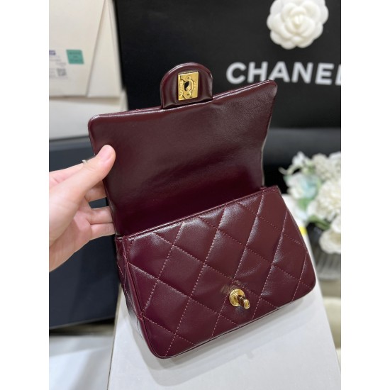  24B Mini Flap with Top Handle