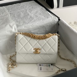 22Rhinestone Flap Bag , Messenger Bag