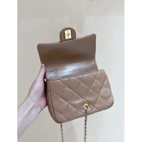  24B Mini Flap with Top Handle