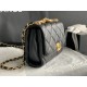 22Rhinestone Flap Bag , Messenger Bag