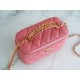 Skeleton Handle Box Bag   9.5*17*8cm