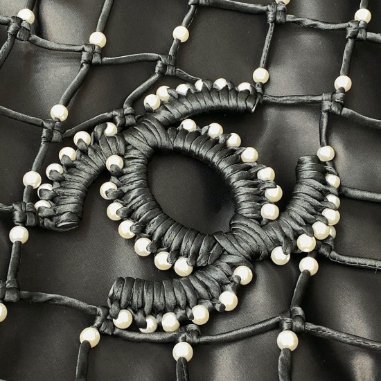 22k new pearl nylon mesh shopping bag