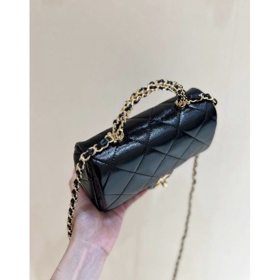  24B Mini Flap with Top Handle