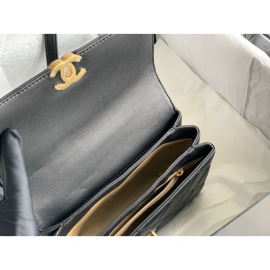 22Rhinestone Flap Bag , Messenger Bag