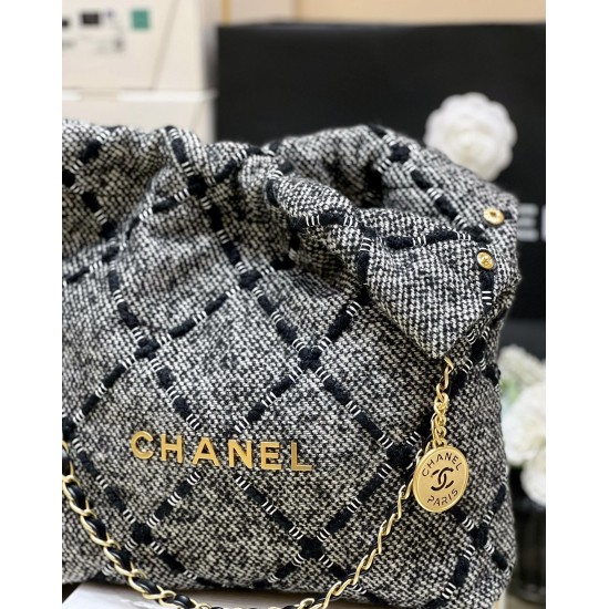 22K Tweed Tote Bag
