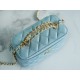 Skeleton Handle Box Bag   9.5*17*8cm
