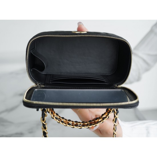 Skeleton Handle Box Bag   9.5*17*8cm