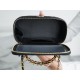 Skeleton Handle Box Bag   9.5*17*8cm