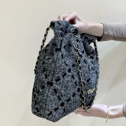 22K Tweed Tote Bag