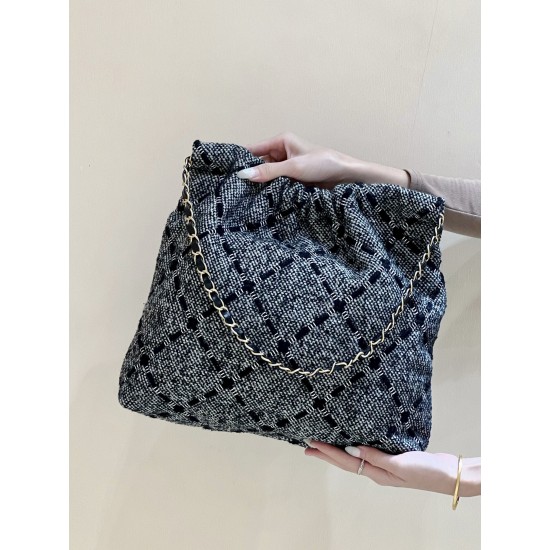 22K Tweed Tote Bag