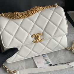 22Rhinestone Flap Bag , Messenger Bag