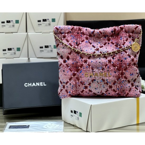 22K Tweed Tote Bag