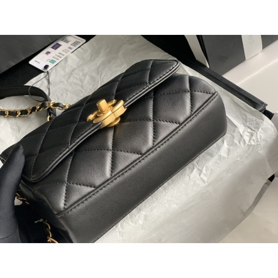 22Rhinestone Flap Bag , Messenger Bag