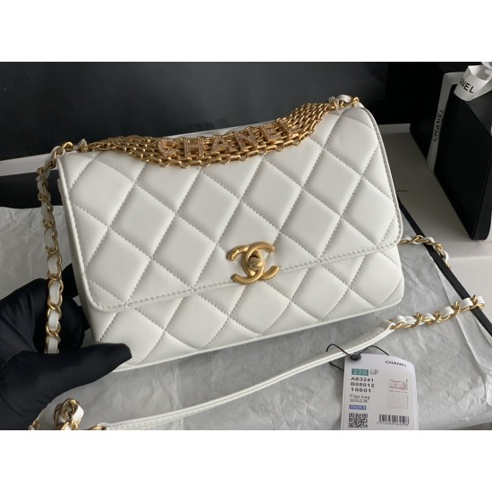 22Rhinestone Flap Bag , Messenger Bag