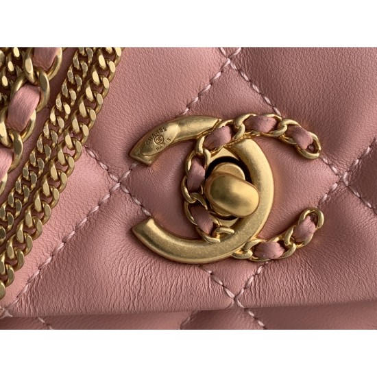22A Gold Coin Chain Bag