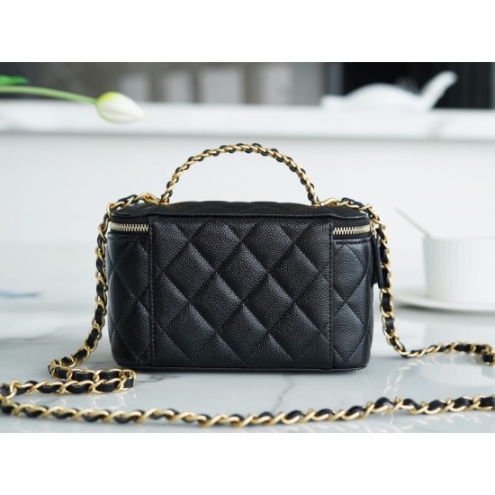 Skeleton Handle Box Bag   9.5*17*8cm
