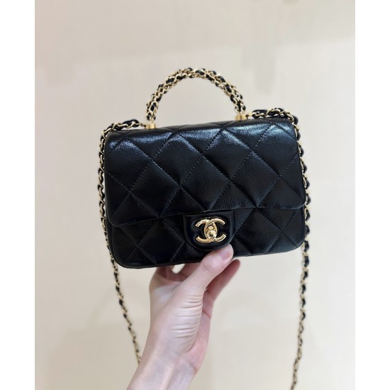  24B Mini Flap with Top Handle