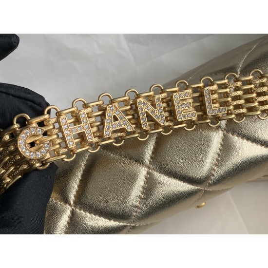 22Rhinestone Flap Bag , Messenger Bag