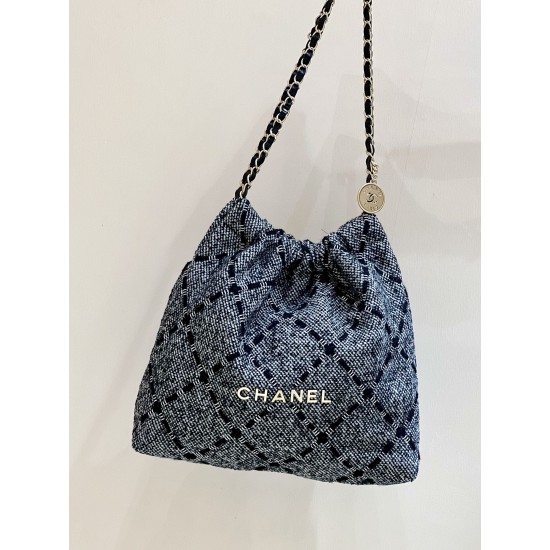 22K Tweed Tote Bag