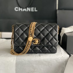 22A Gold Coin Chain Bag