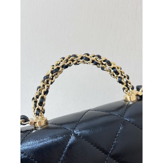  24B Mini Flap with Top Handle