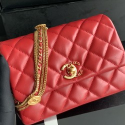 22A Gold Coin Chain Bag