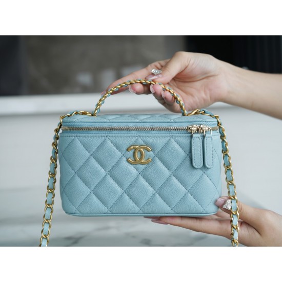 Skeleton Handle Box Bag   9.5*17*8cm