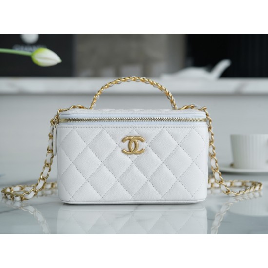 Skeleton Handle Box Bag   9.5*17*8cm