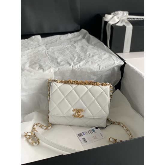 22Rhinestone Flap Bag , Messenger Bag