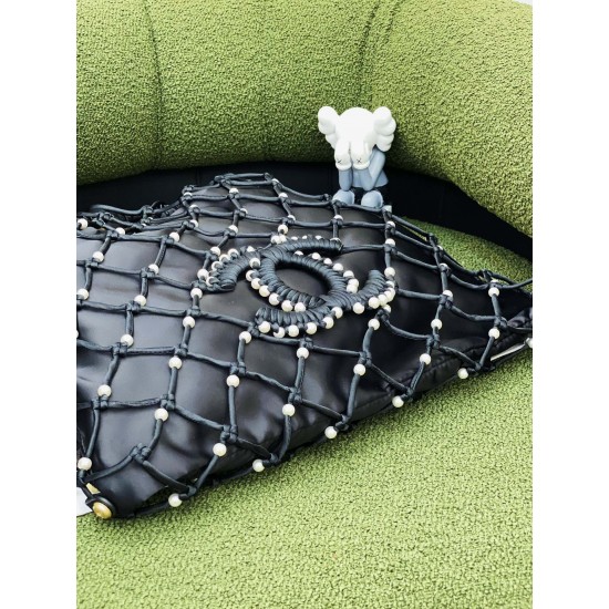 22k new pearl nylon mesh shopping bag