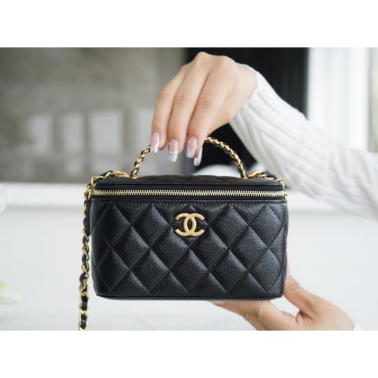 Skeleton Handle Box Bag   9.5*17*8cm