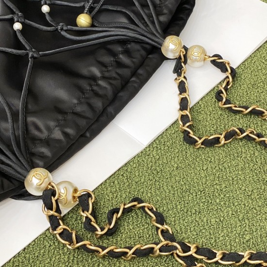 22k new pearl nylon mesh shopping bag