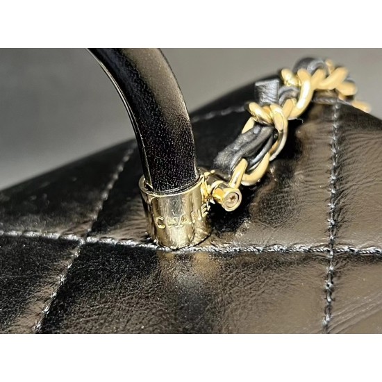 Chanel 23K Box Bag AS4469 00118（10.5*17*8cm）