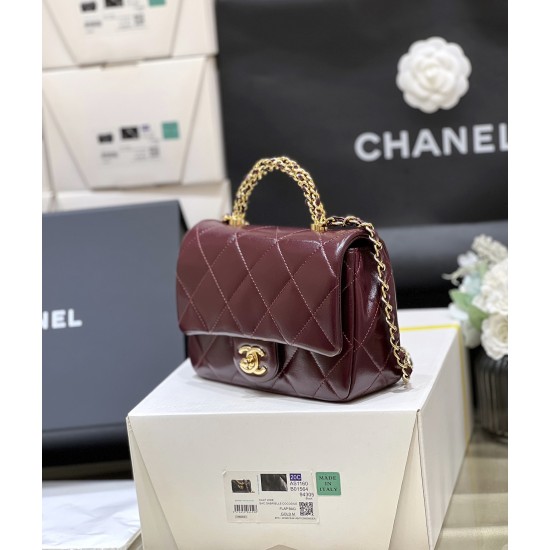  24B Mini Flap with Top Handle