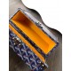 Goyard Cassette Trunk BagGoyard Cassette Trunk深蓝色里面是黄色皮。包包带要另外买的~尺寸:21*15*6.5cm可轻松放下promax大小男女适用重量:600g轻便易于携带搜编码8211 ❣️ Goyard Cassette Trunk BagGoyard Cassette Trunk深蓝色里面是黄色皮。包包带要另外买的~尺寸:21*15*6.5cm可轻松放下promax大小男女适用重量:600g轻便易于携带搜编码8211 ❣️