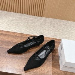 The row sandals