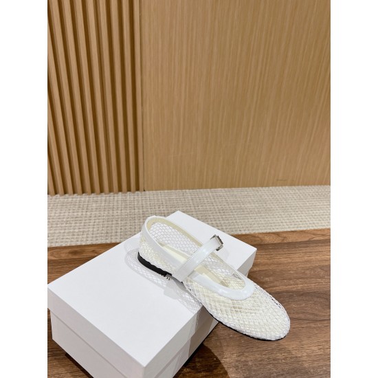 The row sandals