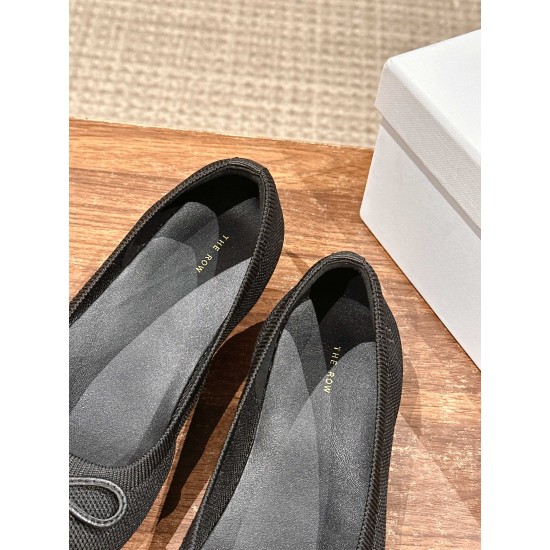 The row sandals