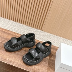 The row sandals
