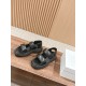 The row sandals