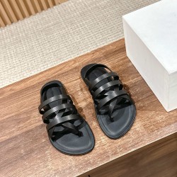 The row sandals