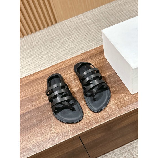 The row sandals